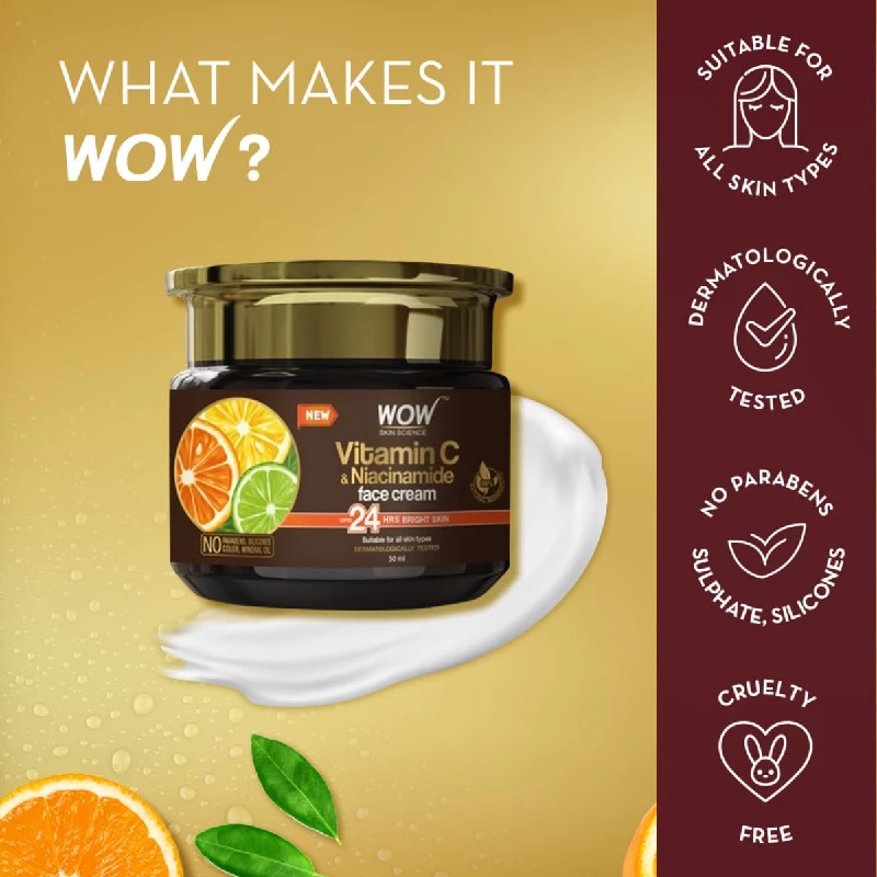 WOW Skin Science Vitamin C Face Cream, 50 ml-5.webp
